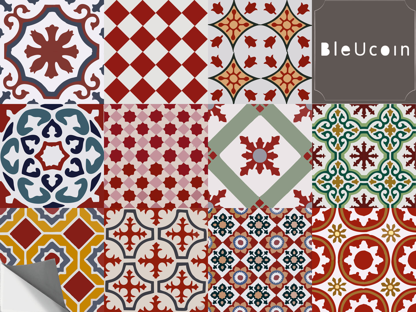 Athangudi Peel & Stick Tile