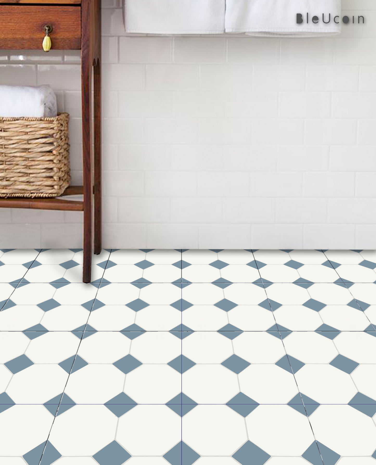 Warsaw Ocean Peel & Stick Anti Slip Flooring