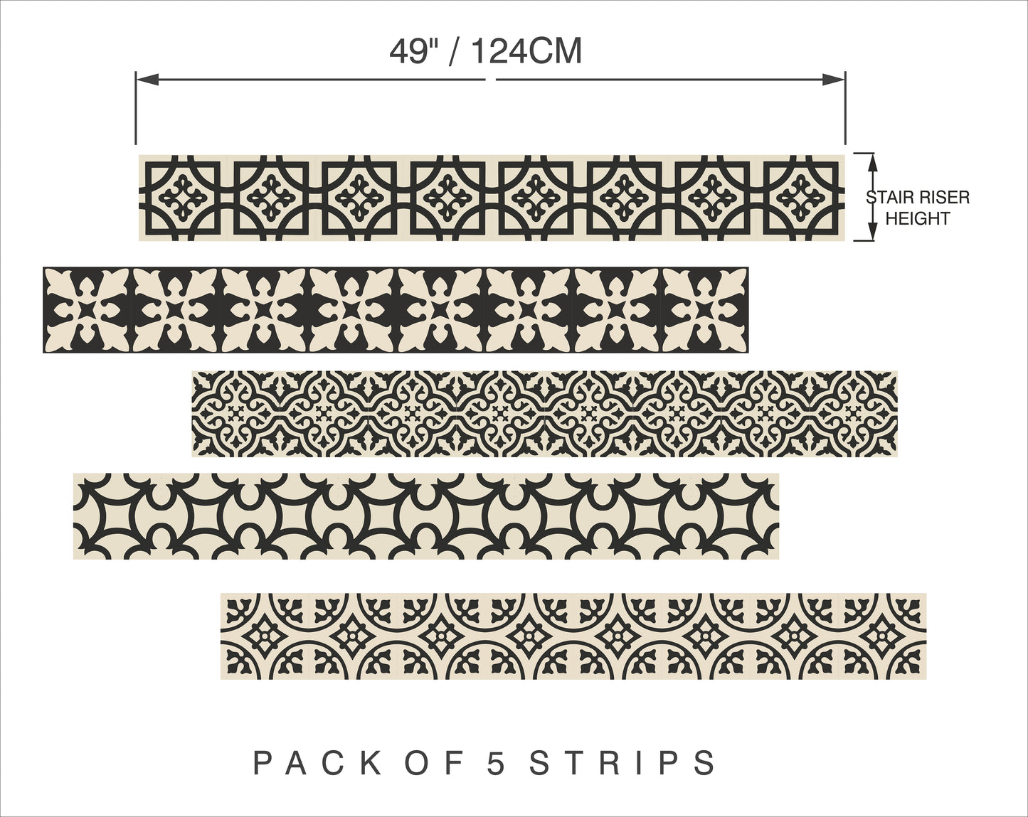 Coimbra Peel & Stick Stair Strip