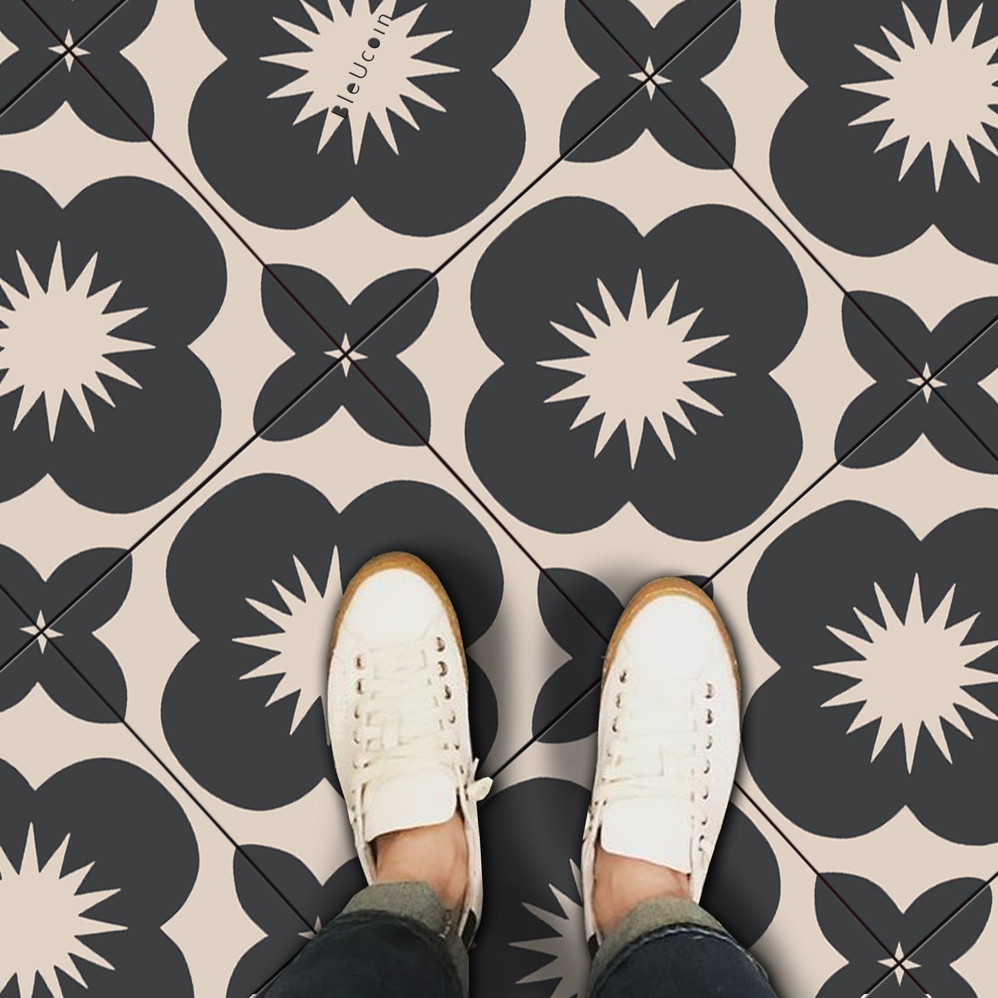 Sakura Peel & Stick Anti Slip Flooring