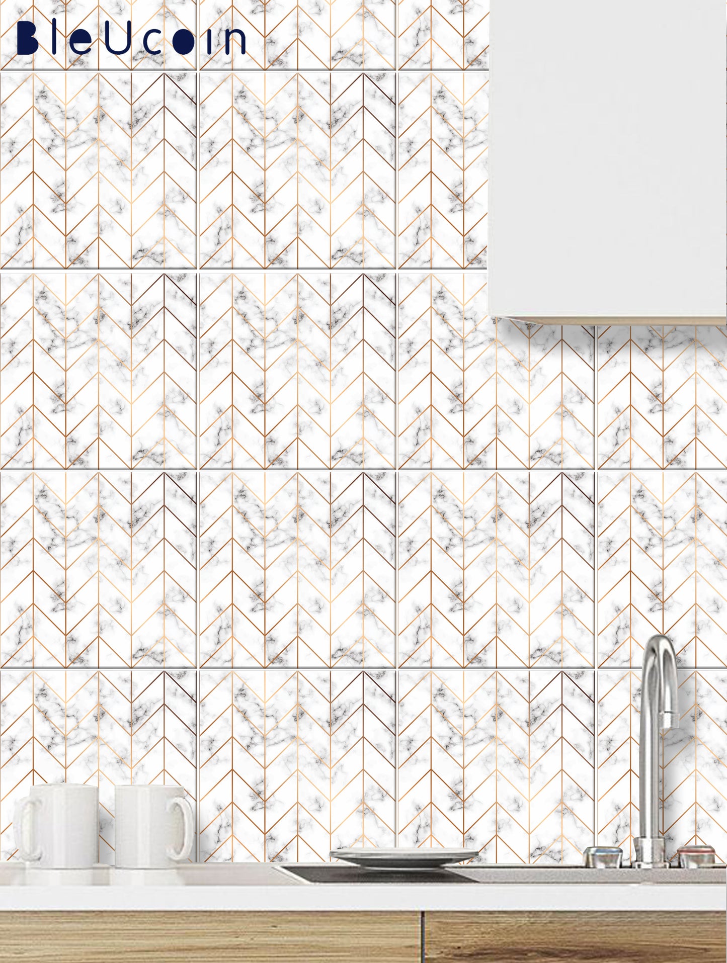 Marble Wellington Peel & Stick Tile