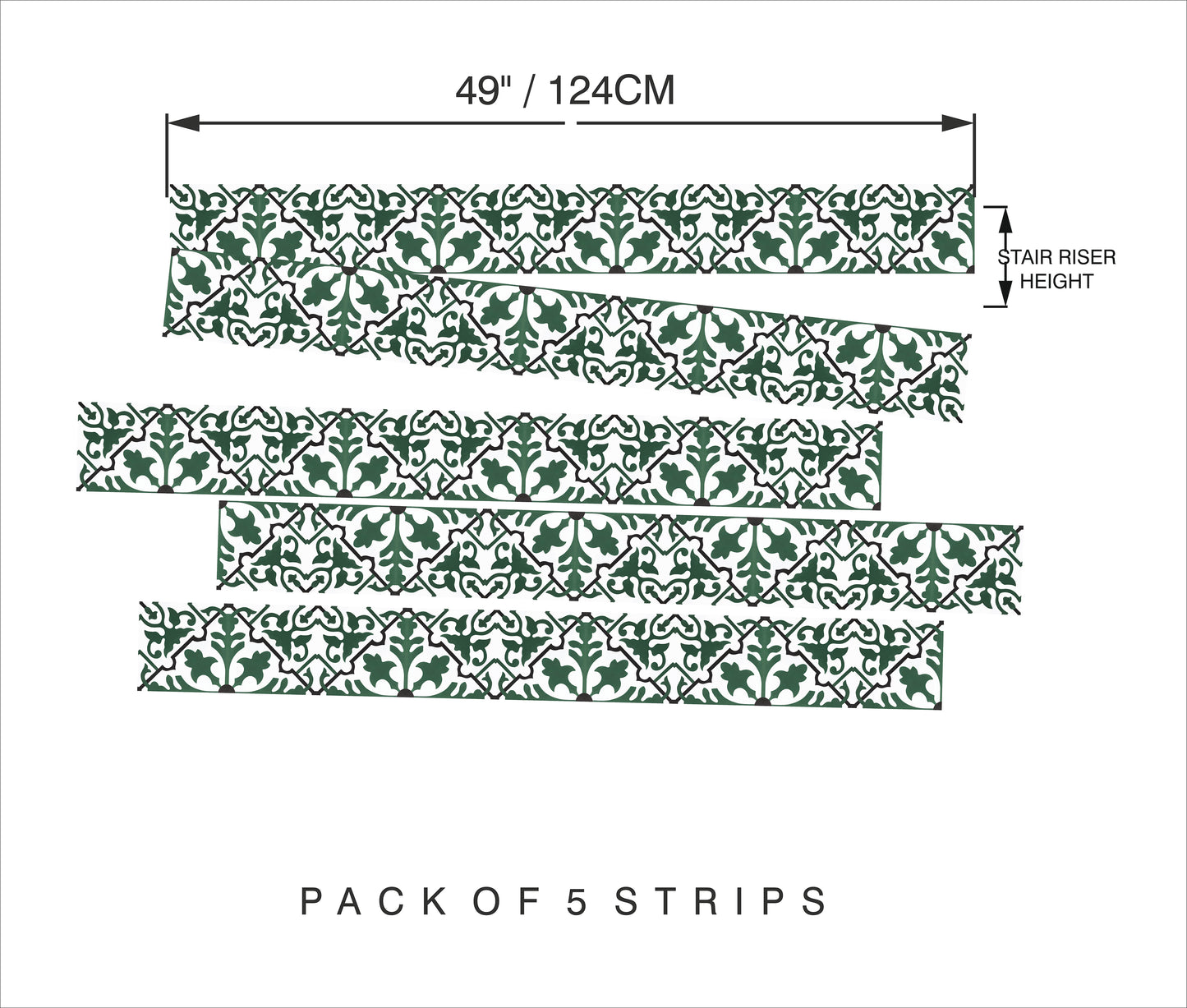 Bradford Peel & Stick Stair Strip