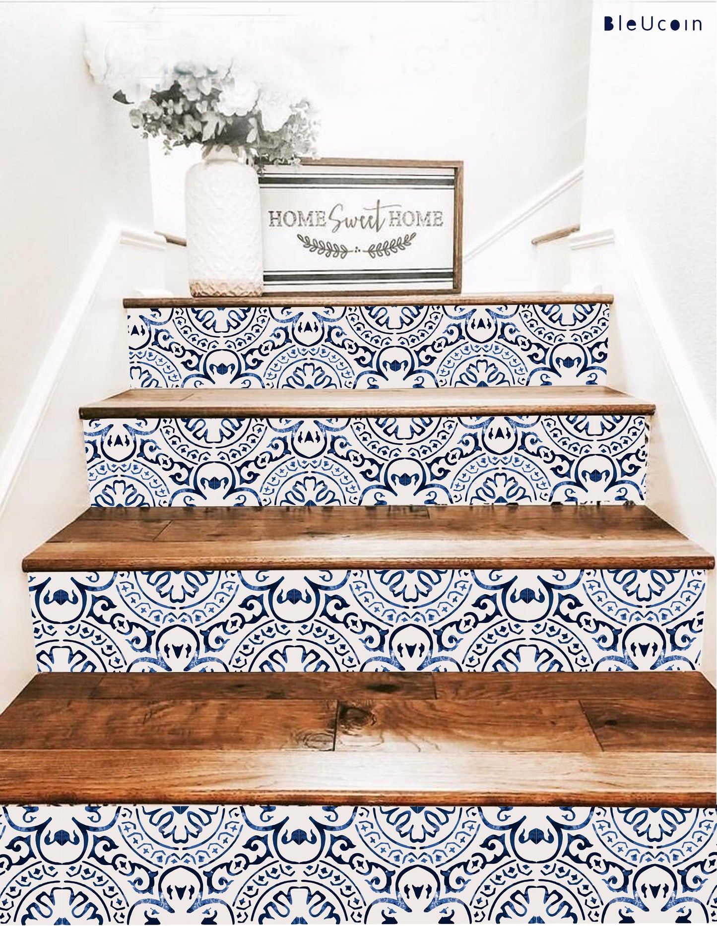 Amalfi Ink Peel & Stick Stair Strip