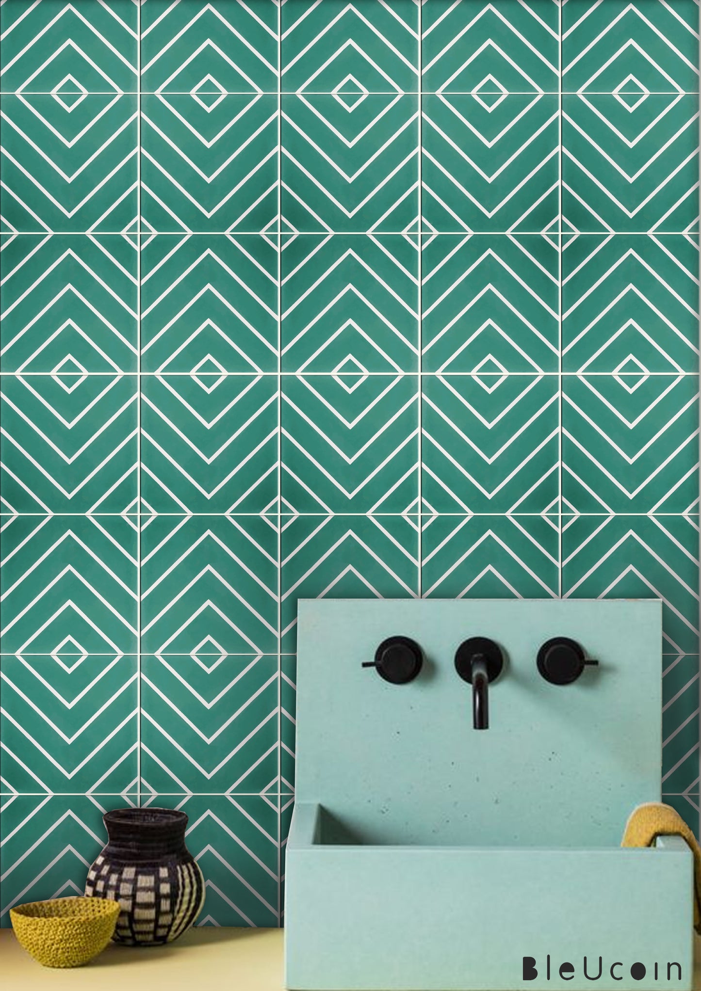 Athens Aqua Peel & Stick Tile