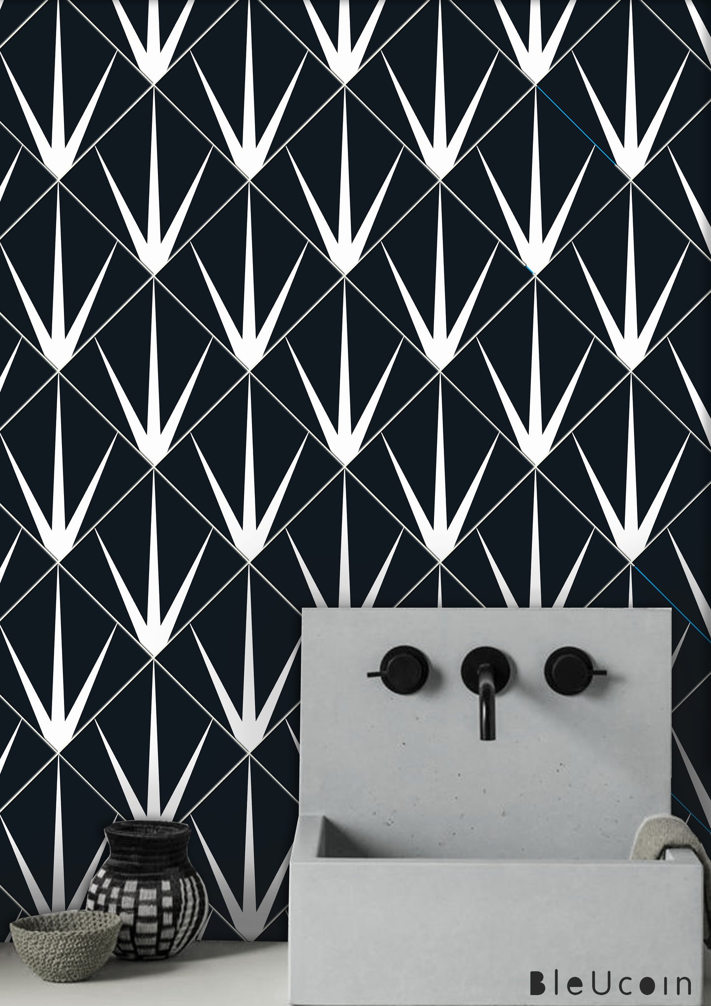 Ibiza Black Peel & Stick Tile