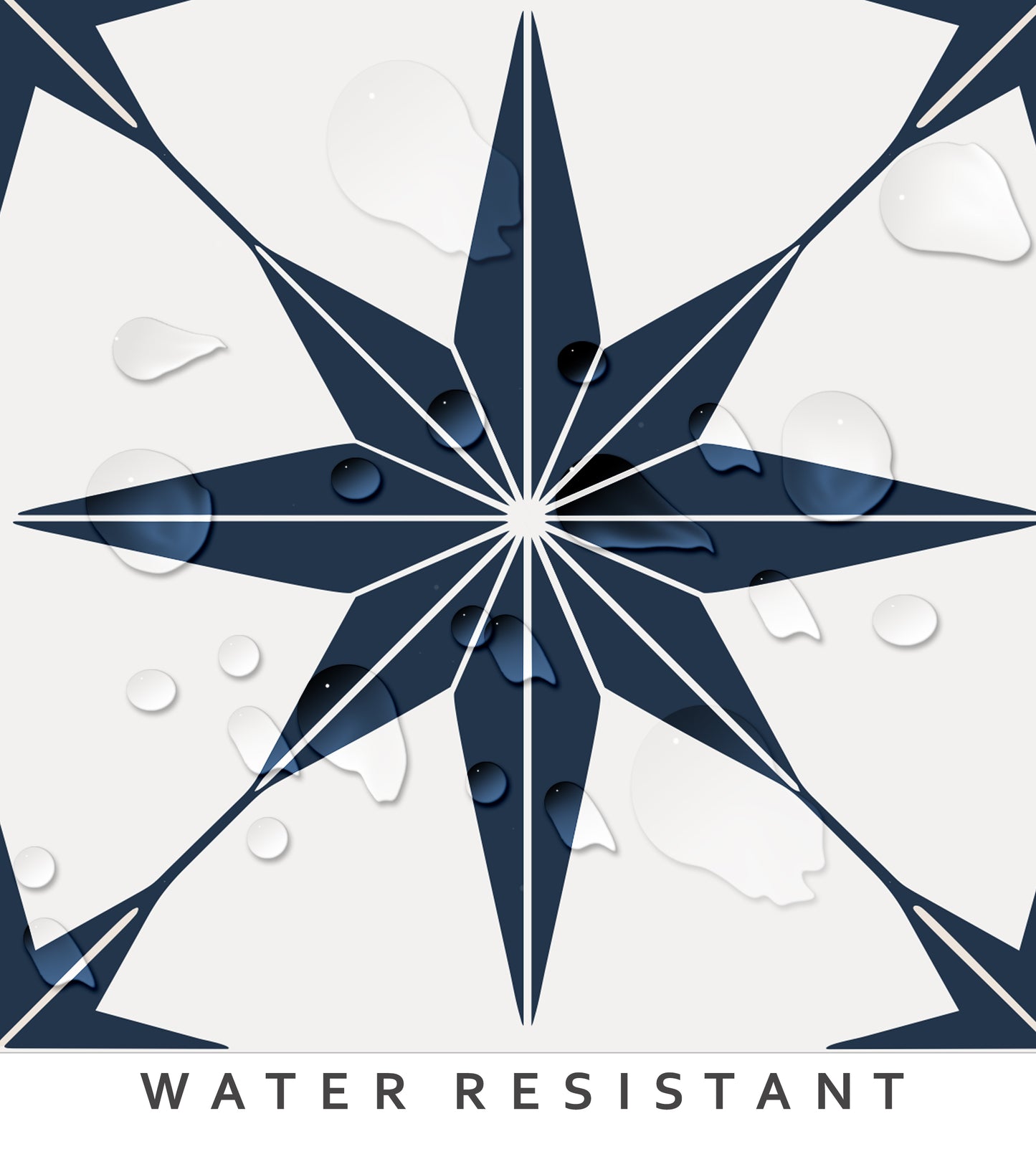 Positano Navy Peel & Stick Tile
