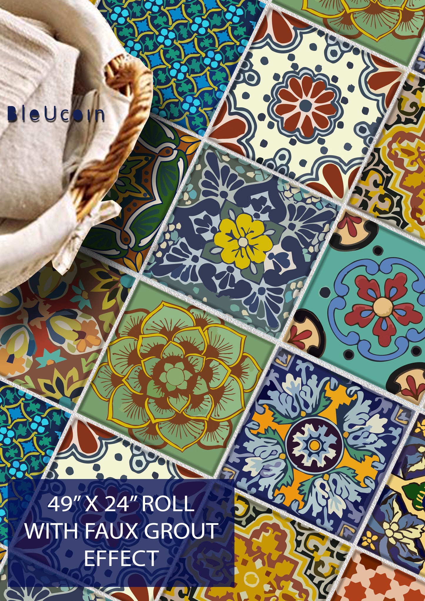 Mexican 21 Peel & Stick Anti Slip Flooring