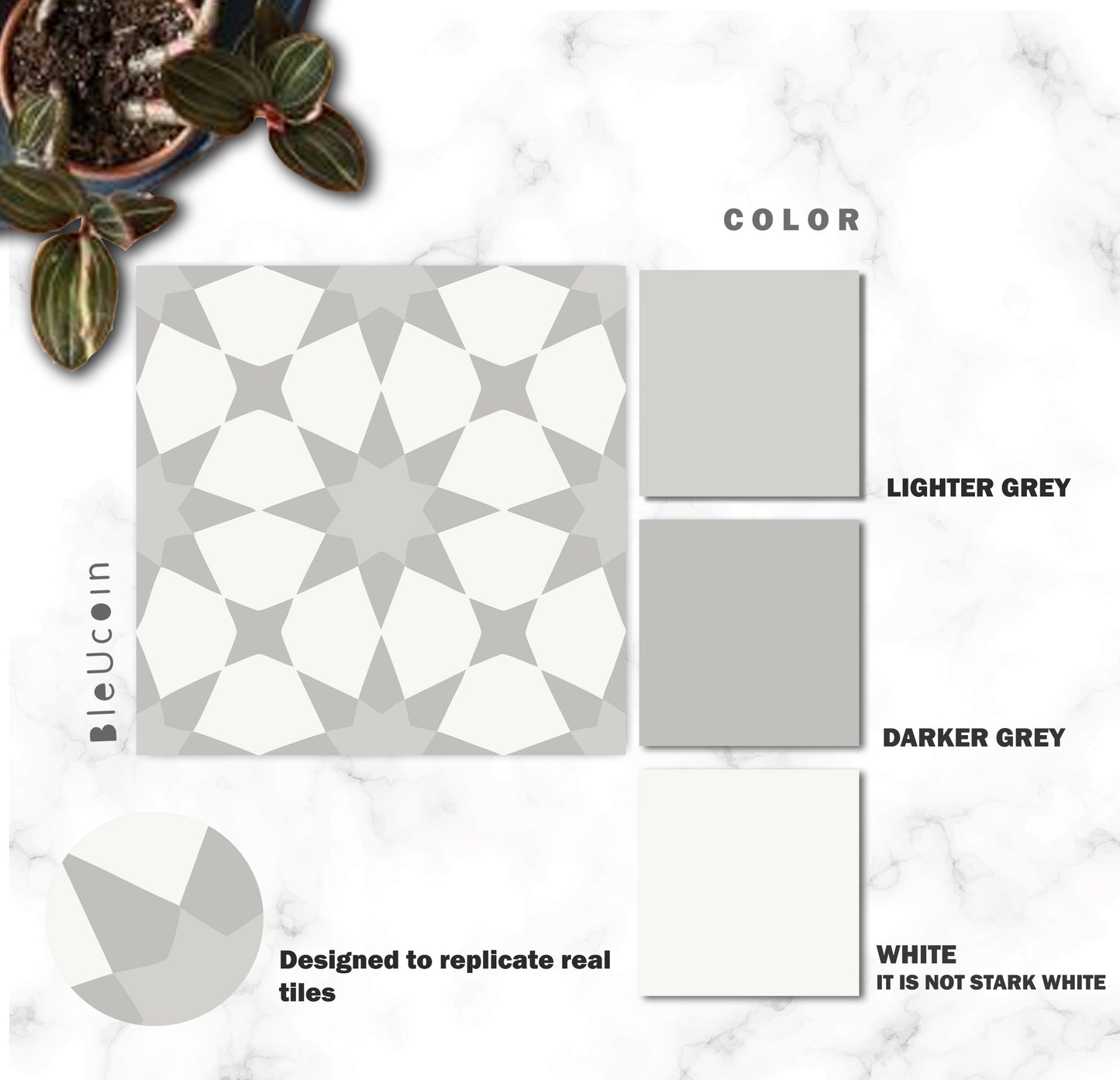Pacific Grey Peel & Stick Stair Strip