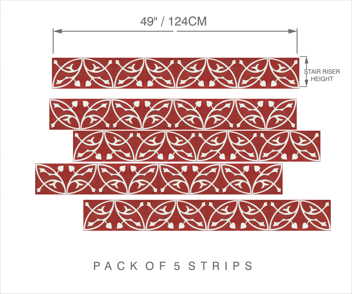 Kochi Peel & Stick Stair Strip