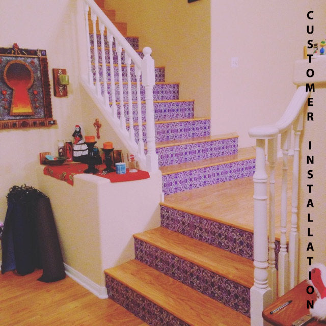 Aubergine Peel & Stick Stair Strip