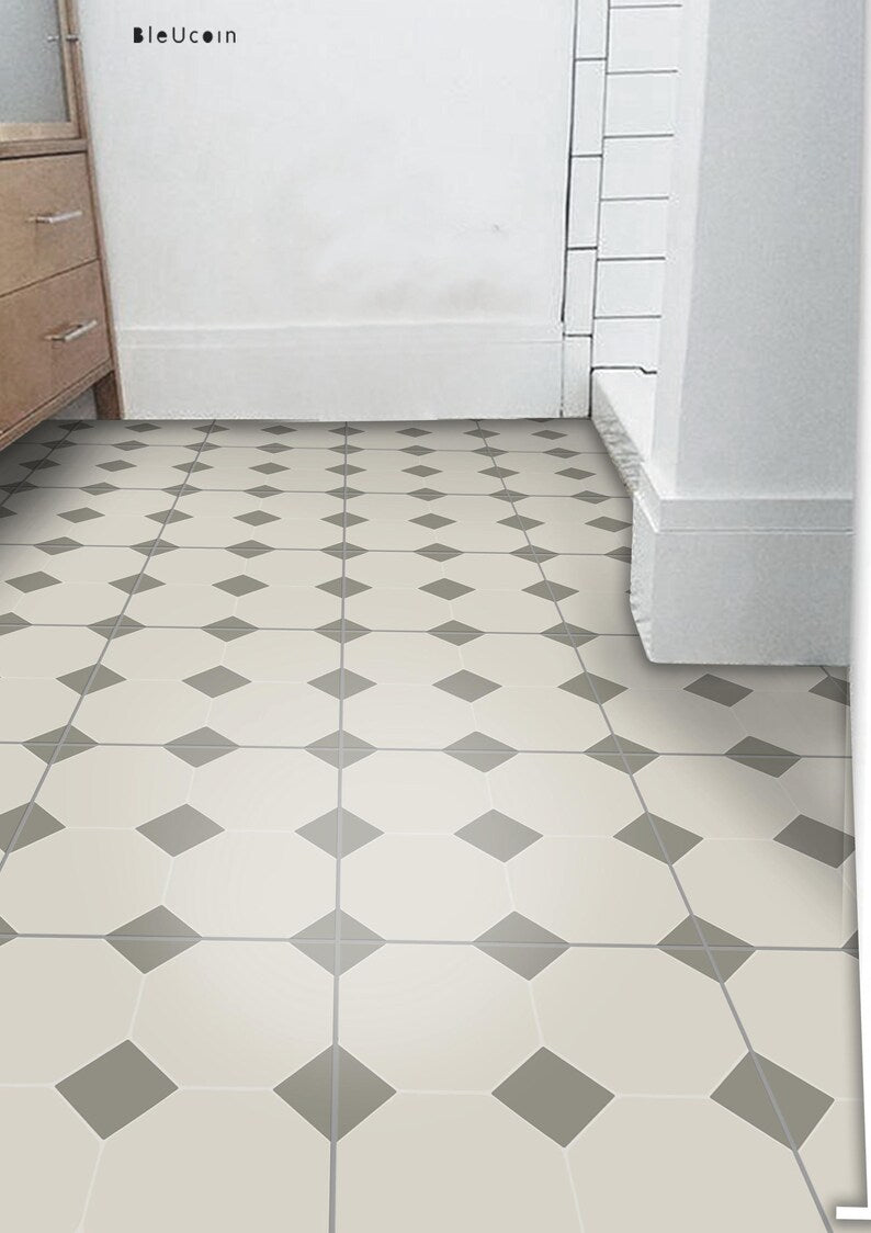 Warsaw Taupe Peel & Stick Anti Slip Flooring