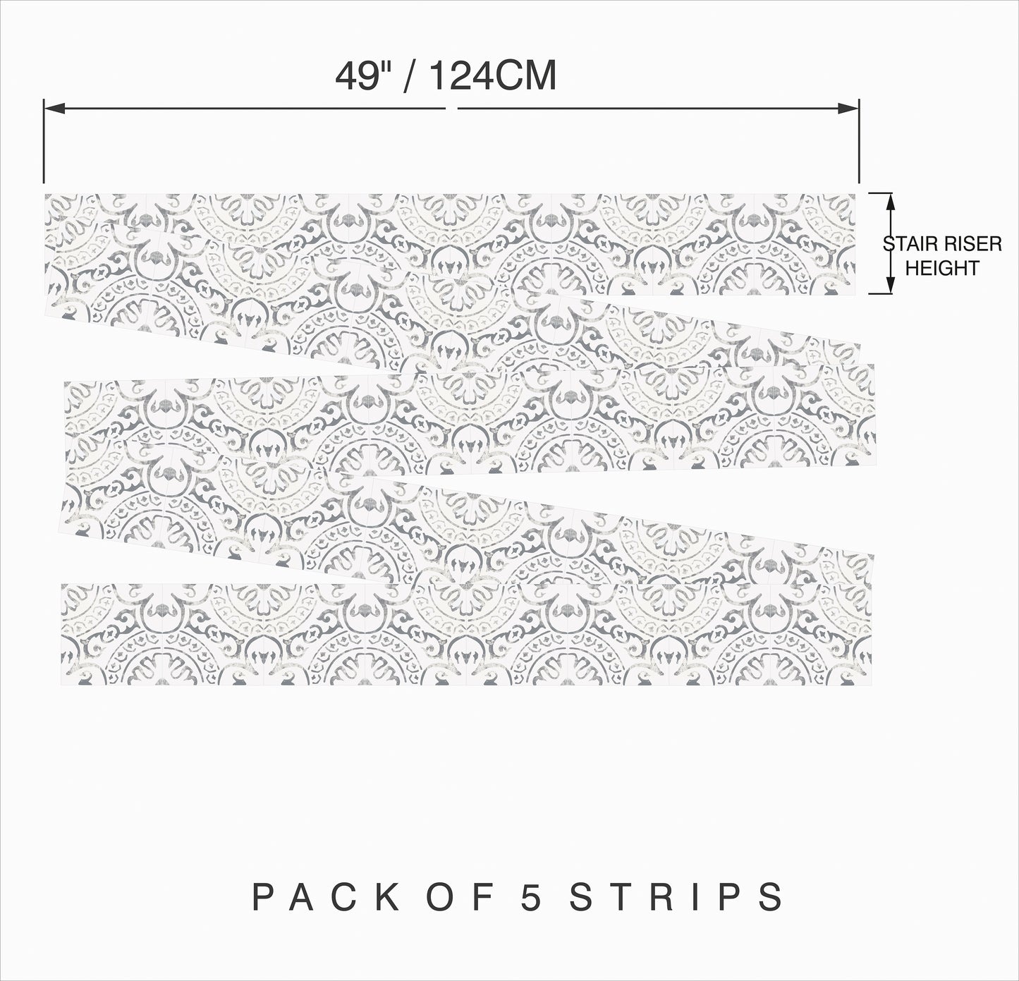 Amalfi Light Peel & Stick Stair Strip