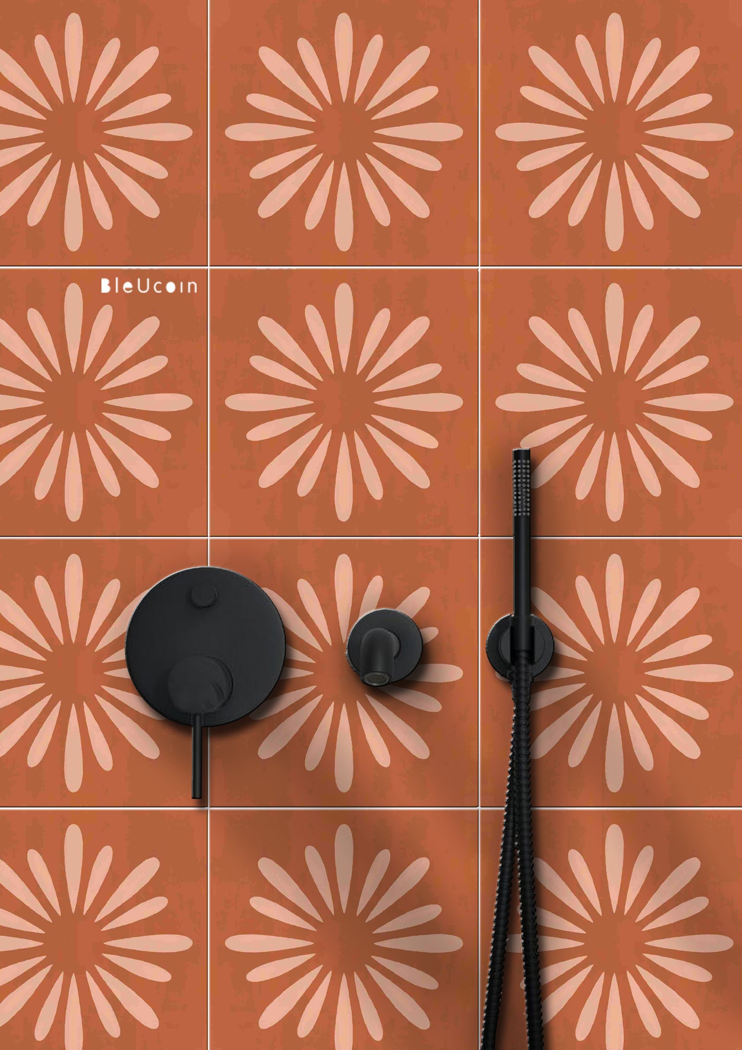 Pithora Rust Peel & Stick Tile
