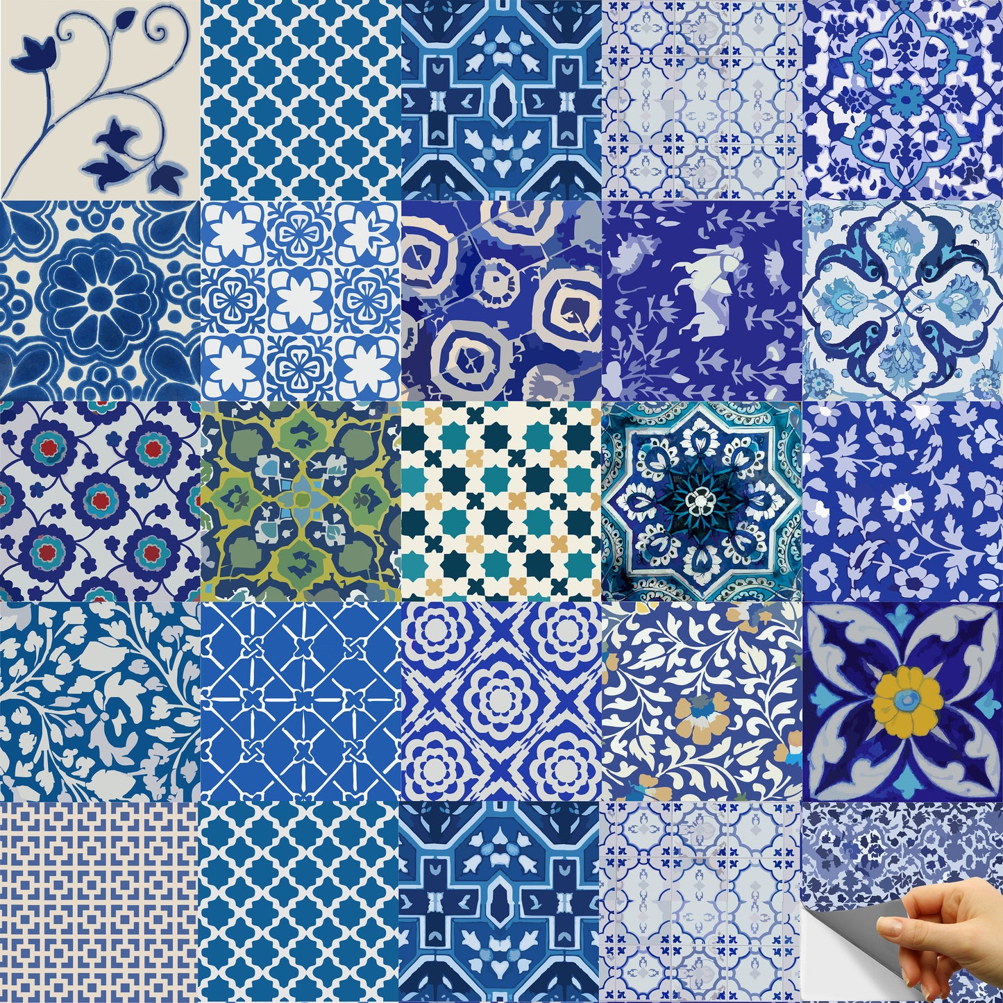 Bluepottery Peel & Stick Tile