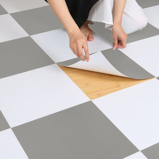 Grey & White Checker Anti Slip Flooring