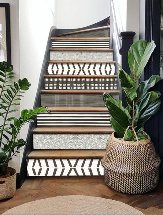 Hanover Grey Peel & Stick Stair Strip