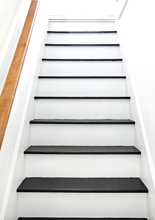 Ivory Peel & Stick Stair Strip