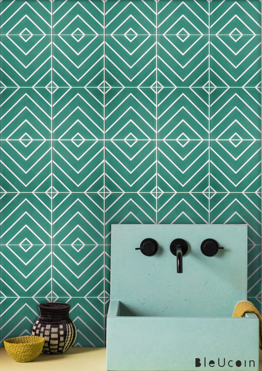 Athens Aqua Peel & Stick Tile