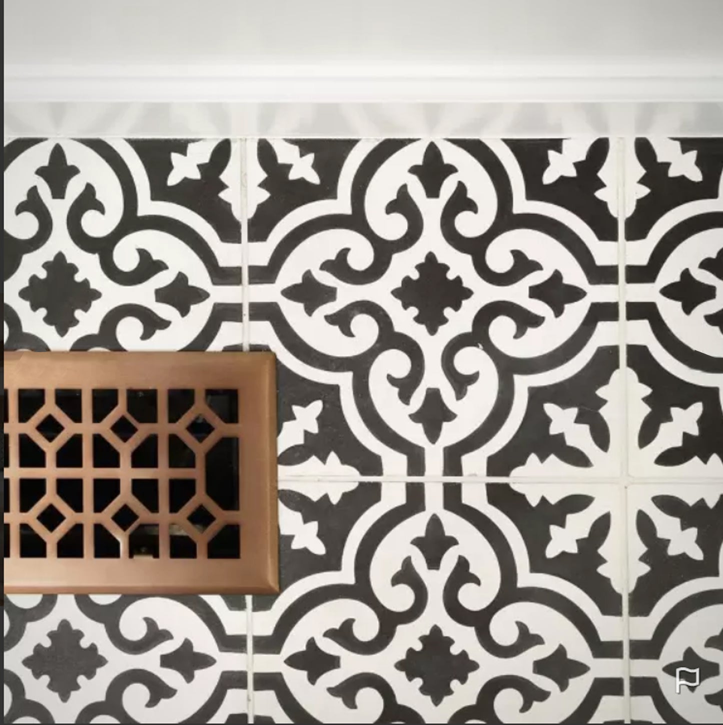 Meridian Charcoal  Peel & Stick Tile