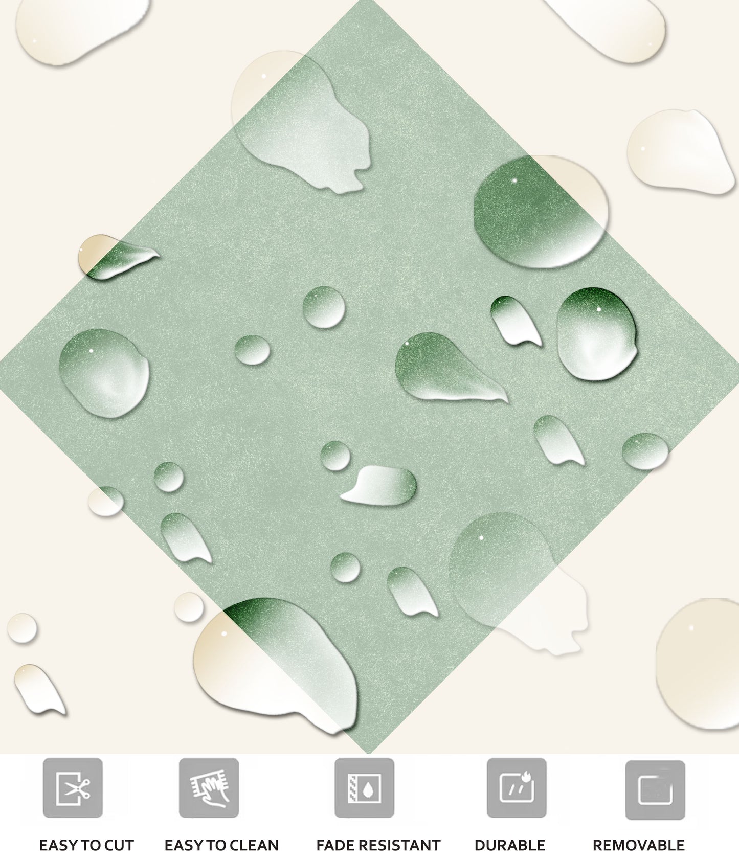Dimond Mint Sage Peel & Stick Tile