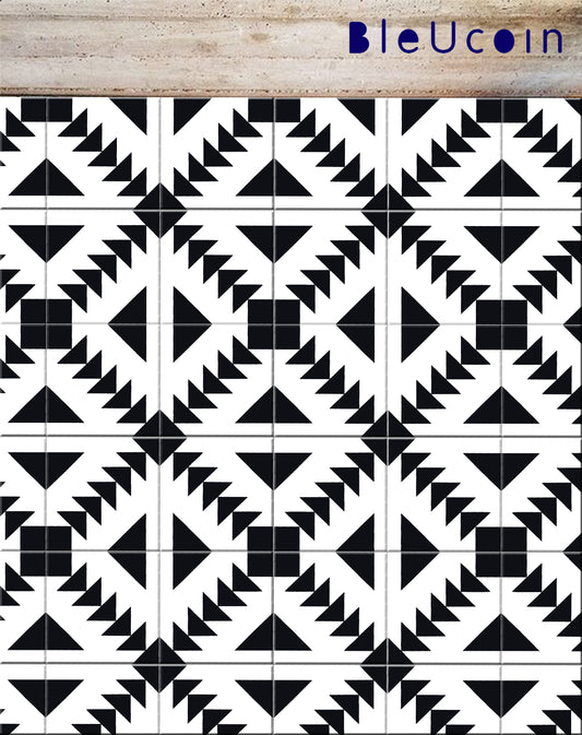 Stockholm Black Peel & Stick Tile
