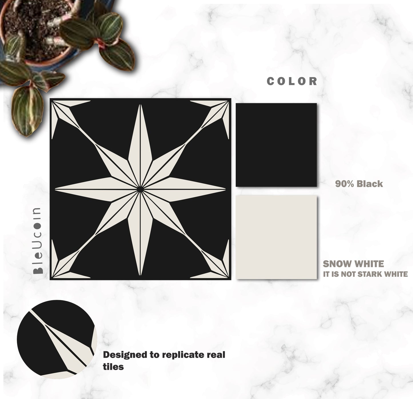 Positano Lignite  Peel & Stick Tile