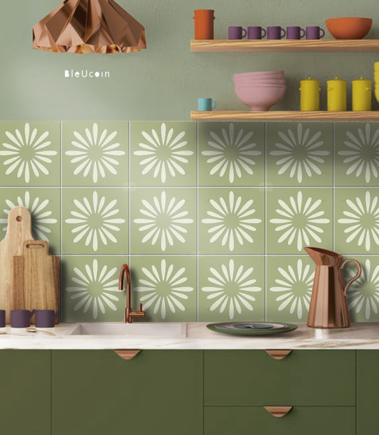 Pithora Olivine Peel & Stick Tile