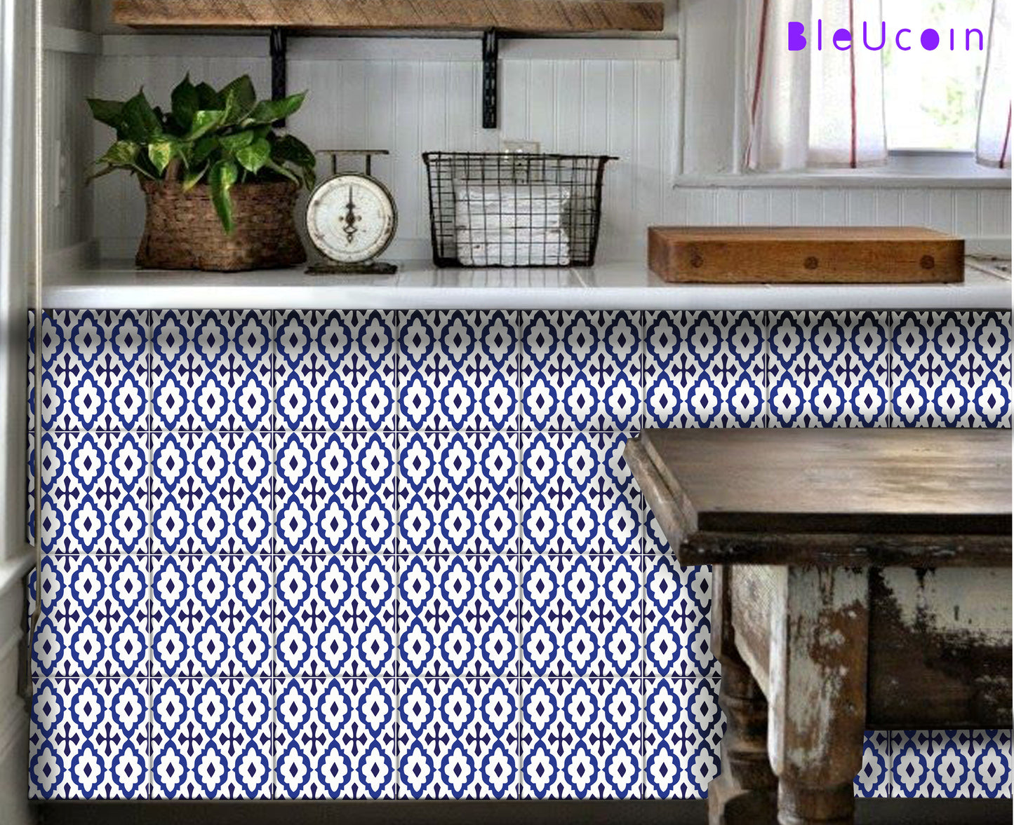 Dutch Blue Peel & Stick Tile