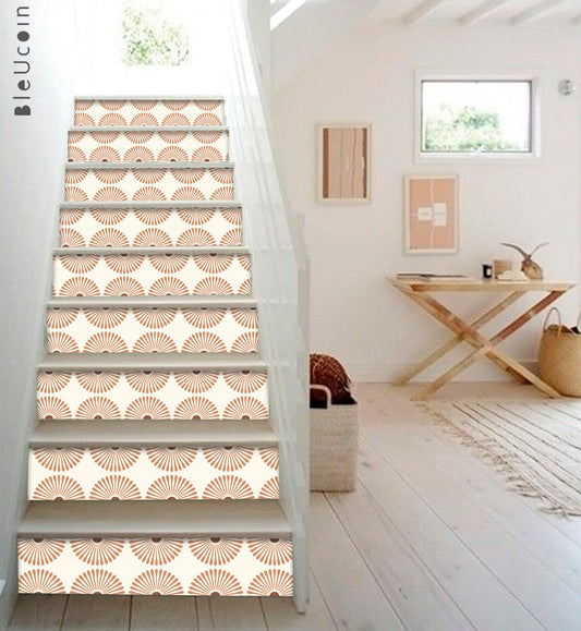 Kawasaki Terracotta Peel & Stick Stair Strip