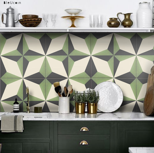Charleston Sage Peel & Stick Tile