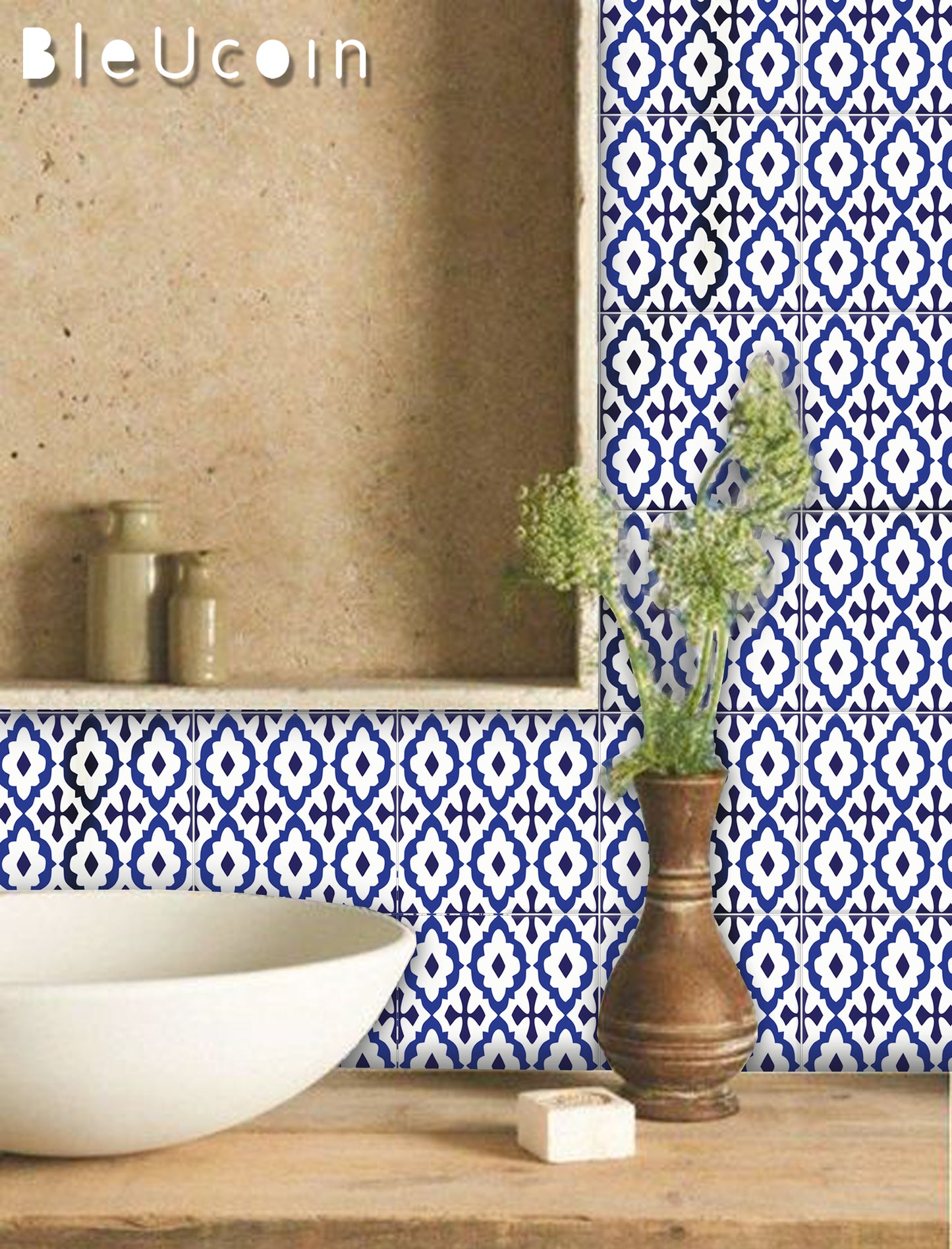 Dutch Blue Peel & Stick Tile