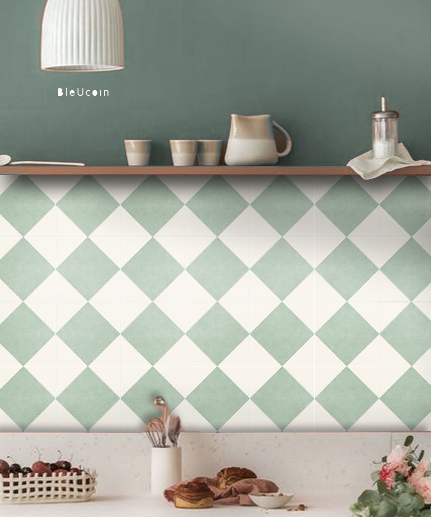 Dimond Mint Sage Peel & Stick Tile