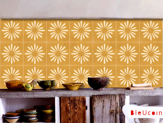 Pithora Ochre Peel & Stick Tile