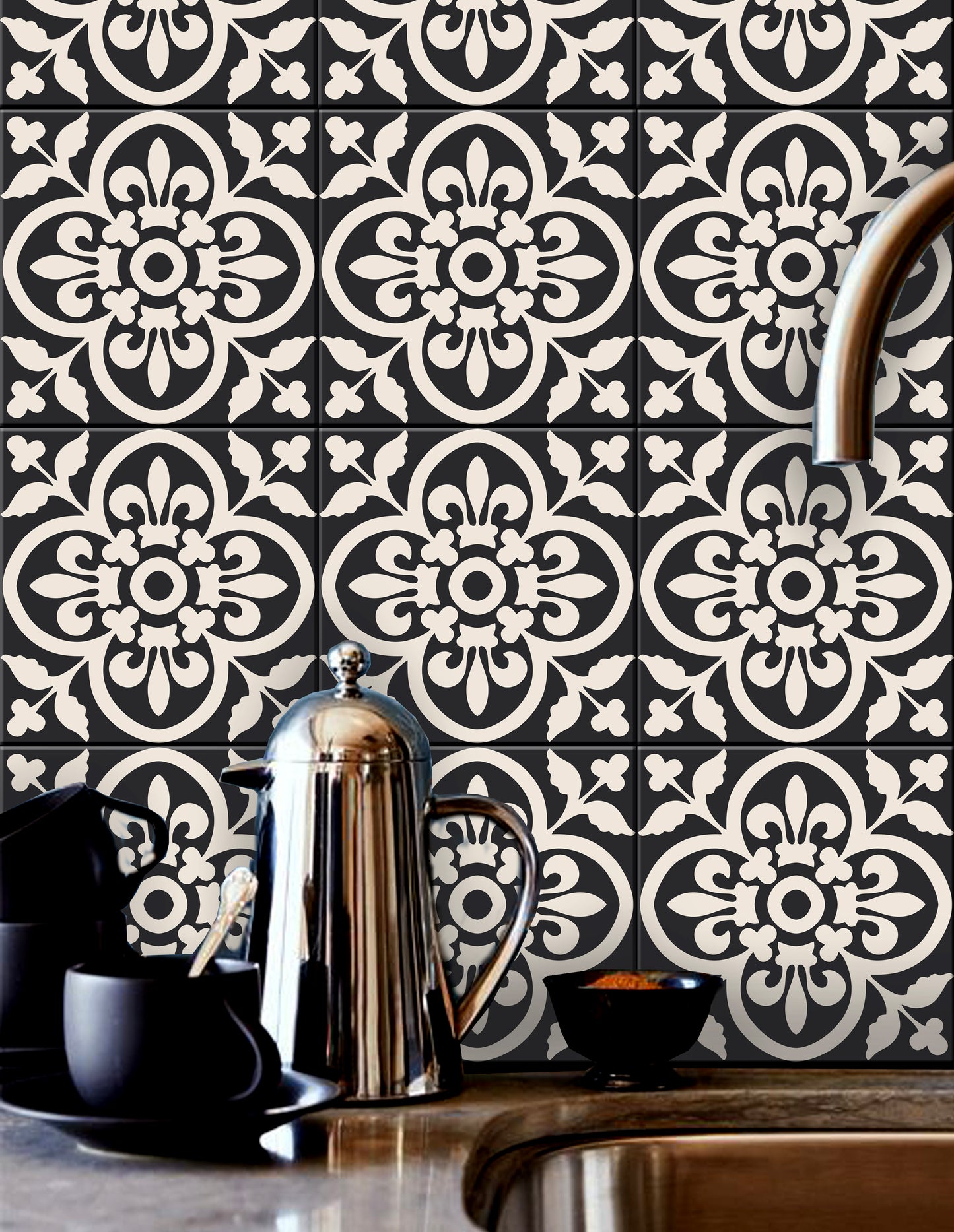 Encaustic  Peel & Stick Tile